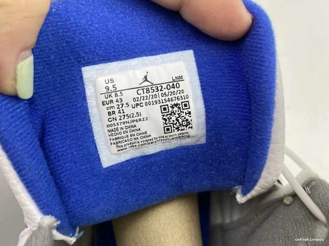 White CT8532-040 Retro Blue Air Jordan 3 0823